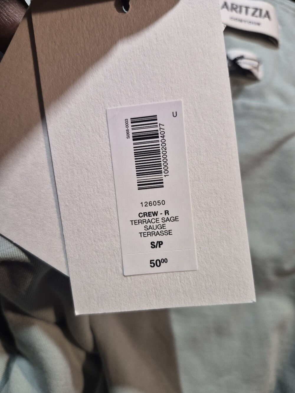 Aritzia Casual Contour Crewneck Bodysuit - Picture 4 of 4